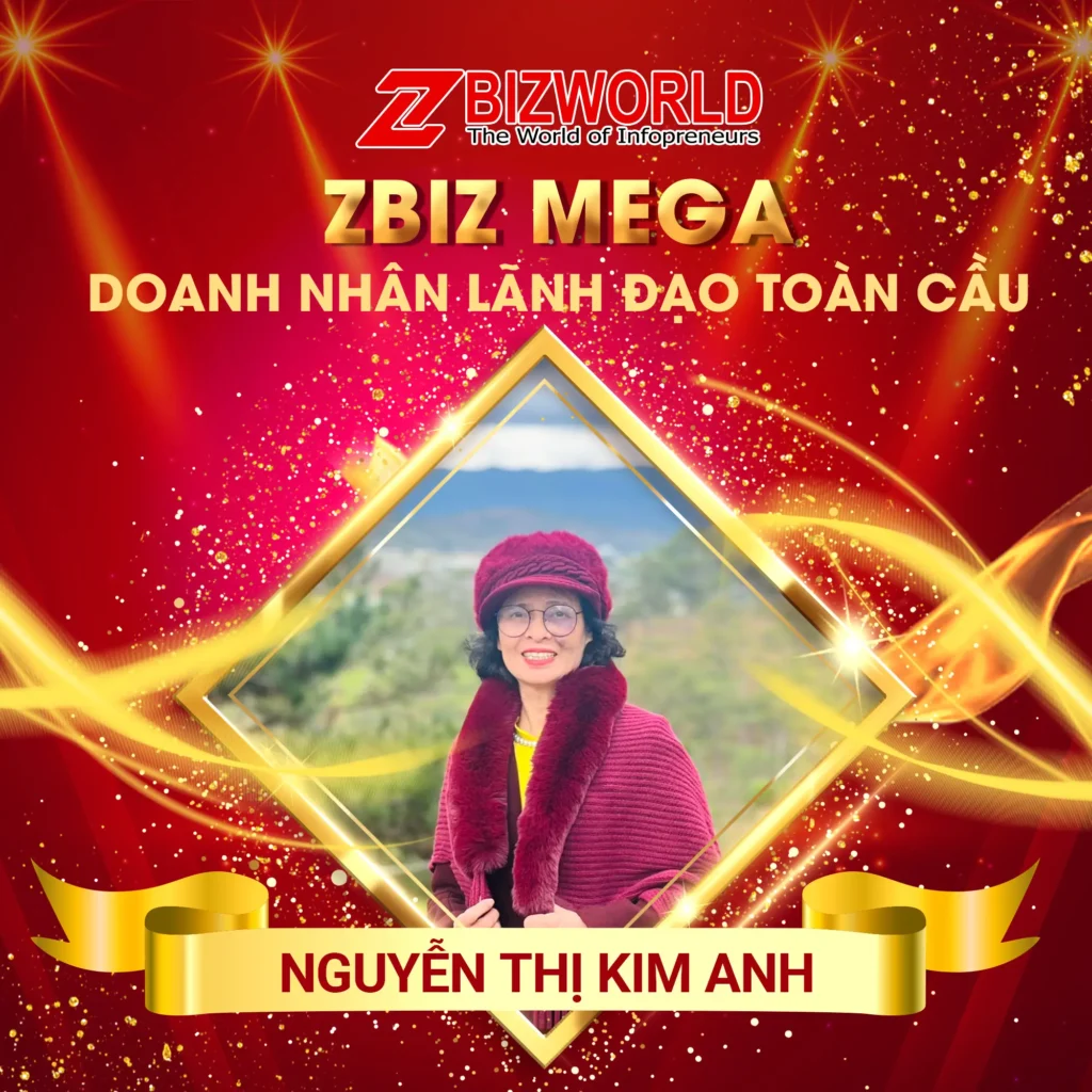 Doanh Nhân Lãnh Đạo Toàn Cầu Nguyễn Thị Kim Anh